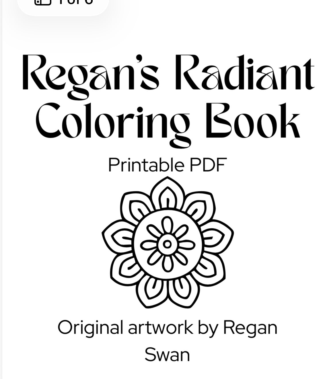Mini Coloring Book